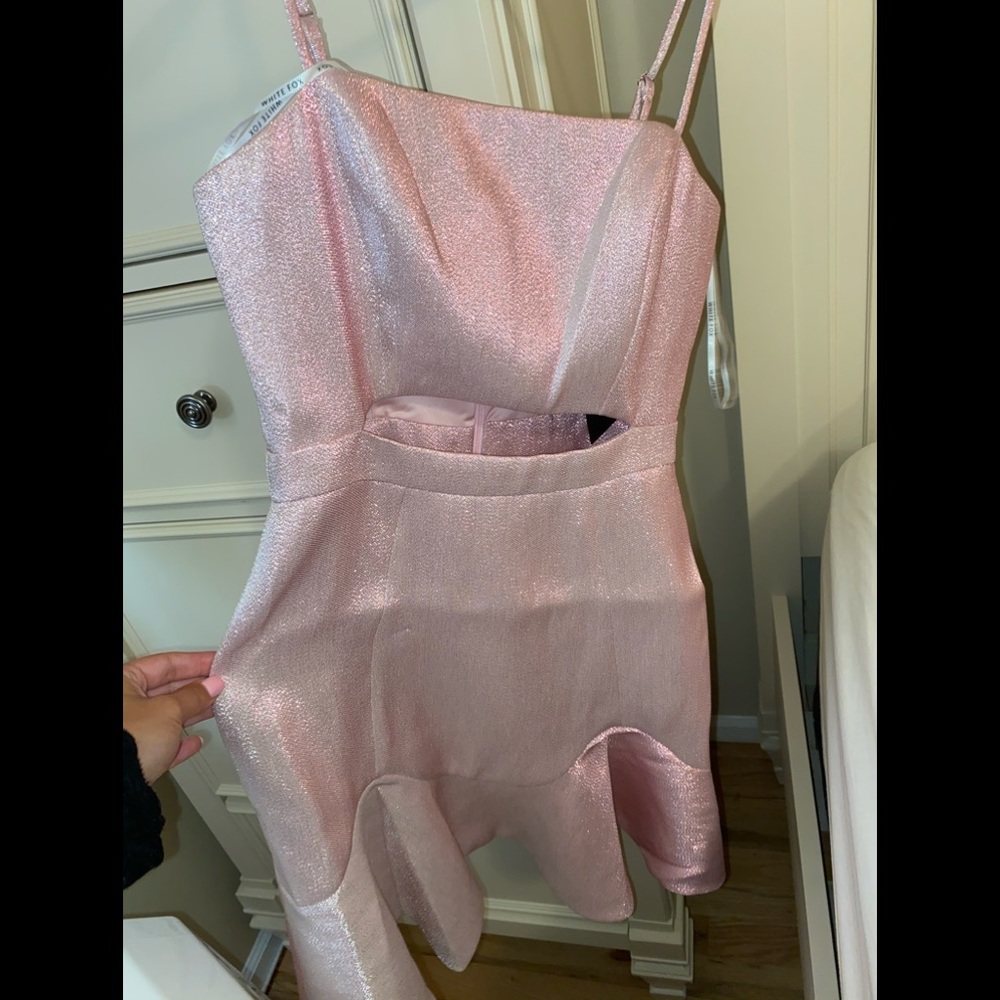 White fox boutique dress